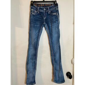 Rock Revival size 25 Jacklyn straight jeans